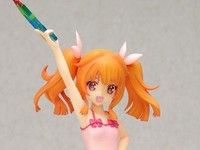 【BEACH QUEENS】GJ部「天使真央」変猫「筒隠月子」「小豆梓」水着フィギュア 予約開始の画像