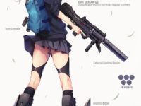 【深井涼介氏イラスト】マジックモールド「バイオニックジョシコウセイ」フィギュア 開発中の画像