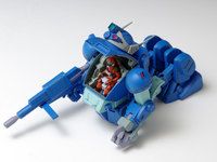 【装甲騎兵ボトムズ】ウェーブ「ラビドリードッグ[PS(プロスペック)版]1/35スケールプラキット」6月発売、コックピット、パイロット、降着機構を追加の画像