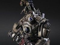 【タイタンフォール】プレイアーツ改「アトラス」予約開始、プラズマレールガンやXO-16チェインガン付属の画像