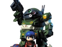 【装甲騎兵ボトムズ】メディコム「スコープドッグ」「ブルーティッシュドッグ」SDアクションフィギュア 予約開始の画像