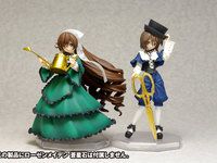 【ローゼンメイデン】ドリームテックフィギュアシリーズ「翠星石」「蒼星石」アニまるっ!限定ゴールドメッキVer.予約開始の画像