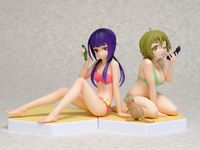 【のうりん】BEACH QUEENS 「木下林檎」「中沢農」フィギュア 予約開始！2体セット特典はワラビー「若旦那」の画像