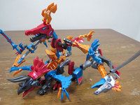 【カバヤ食玩】「竜装戦騎(ダイノナイト)ほねほねザウルス」「トランスフォーマー EZコレクションガム2014」11月発売決定の画像