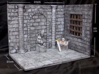 【フィギュア用情景ベース】「ダンジョン ベース＆インテリア基本セット」予約開始の画像