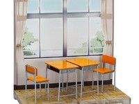 「figma」の遊び方が広がるジオラマセット、figmaPLUS「教室」「通学路」予約開始！の画像