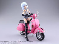 【可動フィギュア用に】1/12完成品バイク「VESPA P200E ピンク＆スカイブルー」ほか予約開始の画像