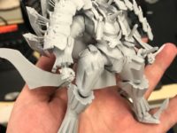 【装甲悪鬼村正】「劔冑 村正アクショフィギュア(ガレキ)」ワンフェス2018冬にて販売の画像